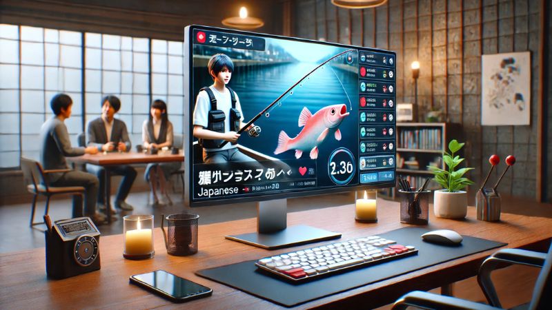 オンライン釣りゲームで趣味を広げる