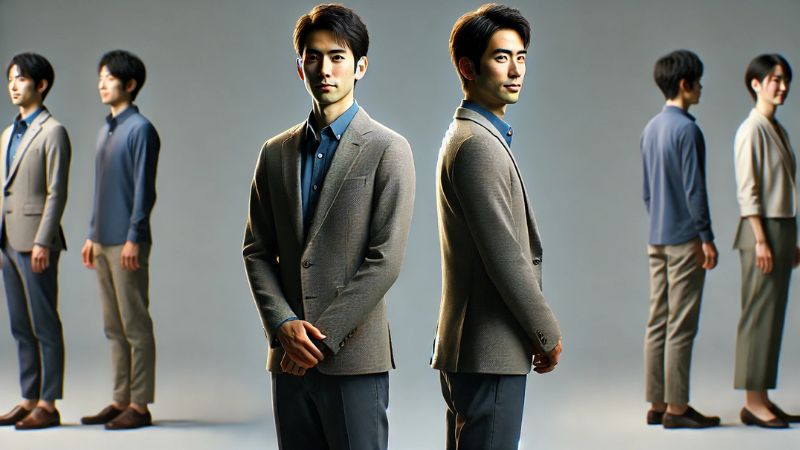 男性がすべきポーズ