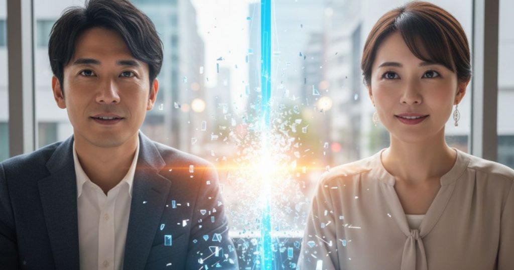 婚活で直面する壁を乗り越えるためのポジティブな考え方と行動の工夫を描く画像