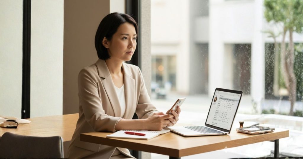 婚活中に挫折や現実を感じたときの心のケアと対処法を表現する画像