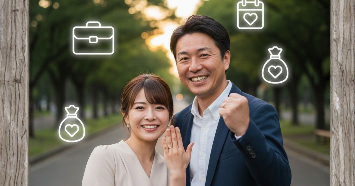 婚活でスペックに悩む男性が平均から逆転するための実践戦略と印象アップ術を解説するイメージ写真